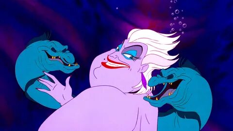 the little mermaid, flotsam, ursula, jetsam. picha of Walt Disney Screencap...