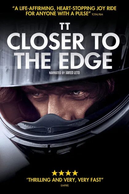 Closer to the edge 30 seconds. Closer to the edge. poster edges. closer.