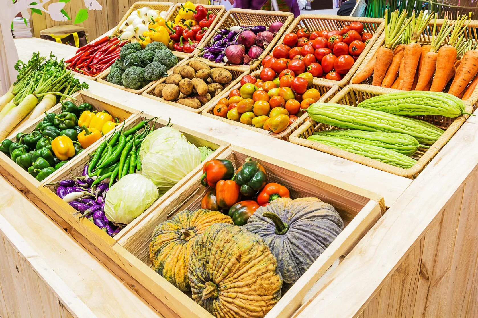 Vegetables market