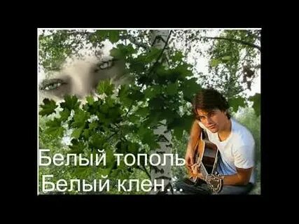 Песня стоить тополя слушать