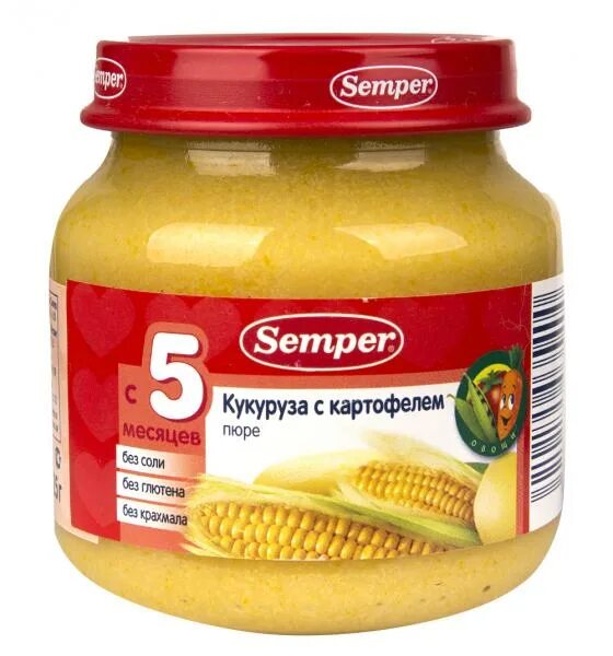 Semper пюре кабачок. Детское пюре Semper. Детское пюре картофель. Картофельное пюре в баночках для детей. Пюре для торта купить