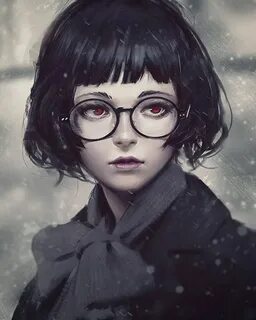 Персонаж с круглыми очками