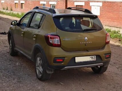Renault sandero stepway задний бампер