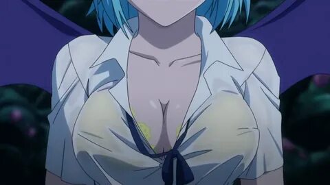 kurono kurumu, rosario+vampire, 16:9 aspect ratio, animated, extremely larg...