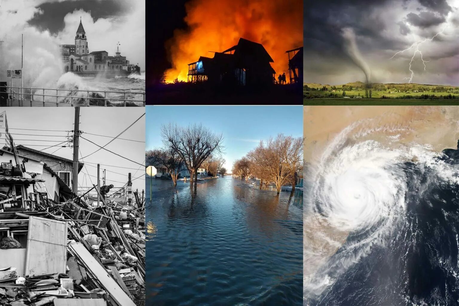 5 natural disasters