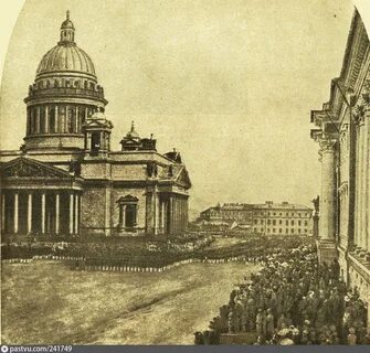 Постройка исаакиевского собора