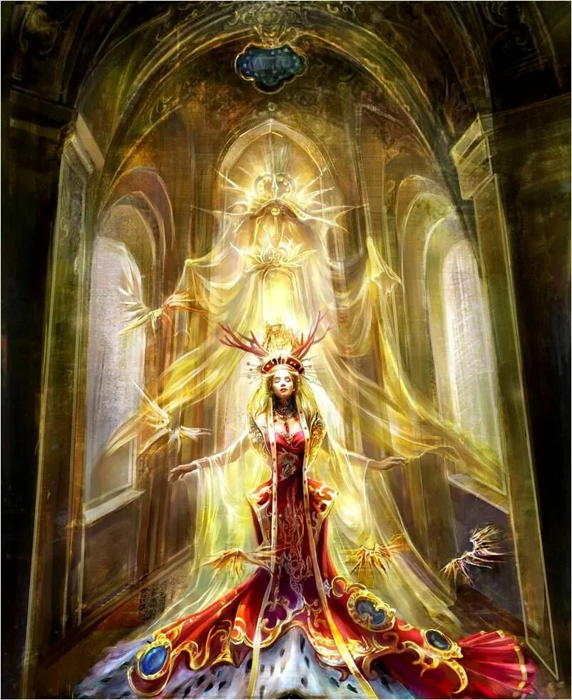 Дверь царица. Девушка в храме фэнтези. Богиня на троне. Королева на троне фэнтези. Жрица фэнтези.