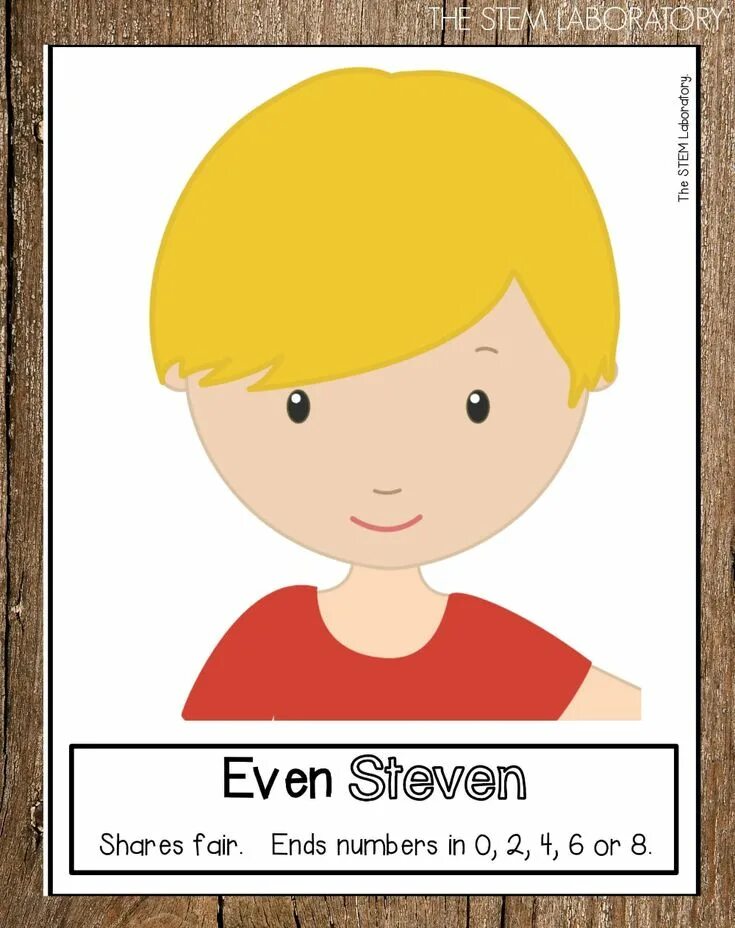 Even steven. Even odd. odd and even clipart.
