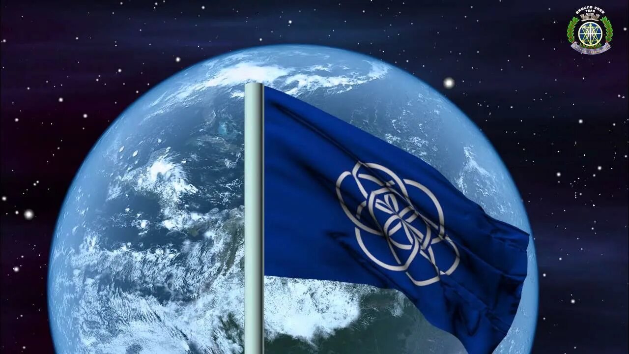 Флаг дня земли. Флаг земли Джон Макконнелл. Флаг планеты земля. Международный флаг.