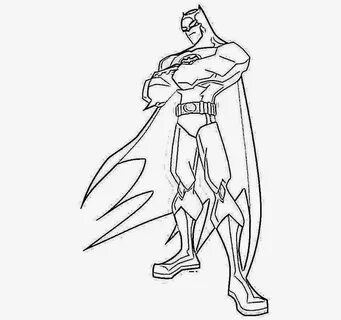 Free Printable Batman Coloring Pages for Kids - GBcoloring