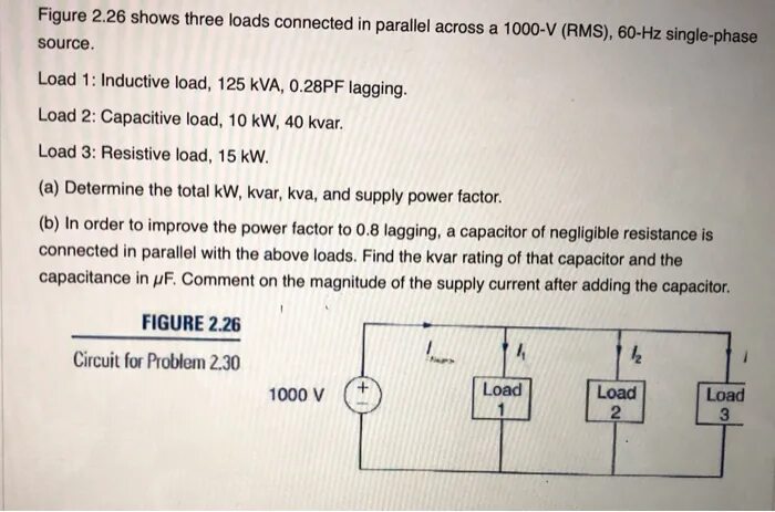 Connected load. Loads Capacitive Resistance, Inductive. What is v r.m.s in three phase connection. 2 A resistive load 1 a Inductive load.