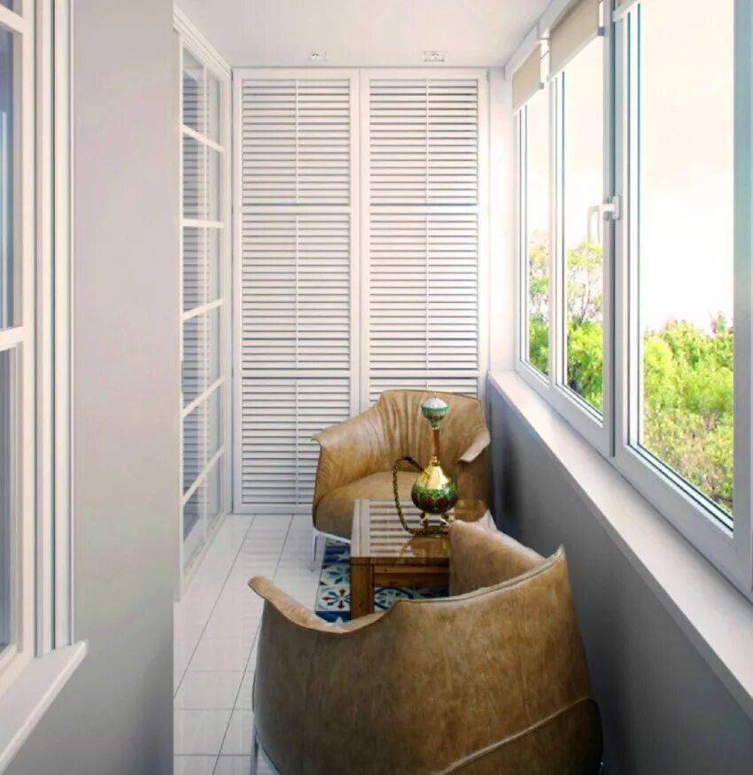 лоджия в современном стиле. полубалкон полулоджия. интерьер балкона. лоджия в скандинавском стиле. современная отделка балкона.