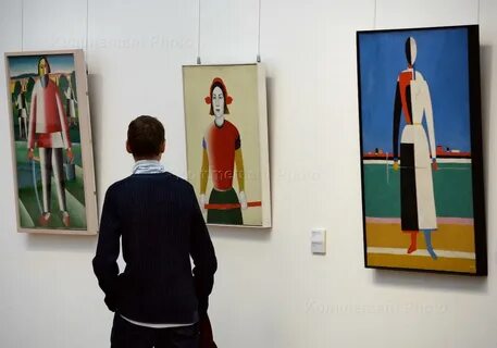 Третьяковская галерея зал малевича