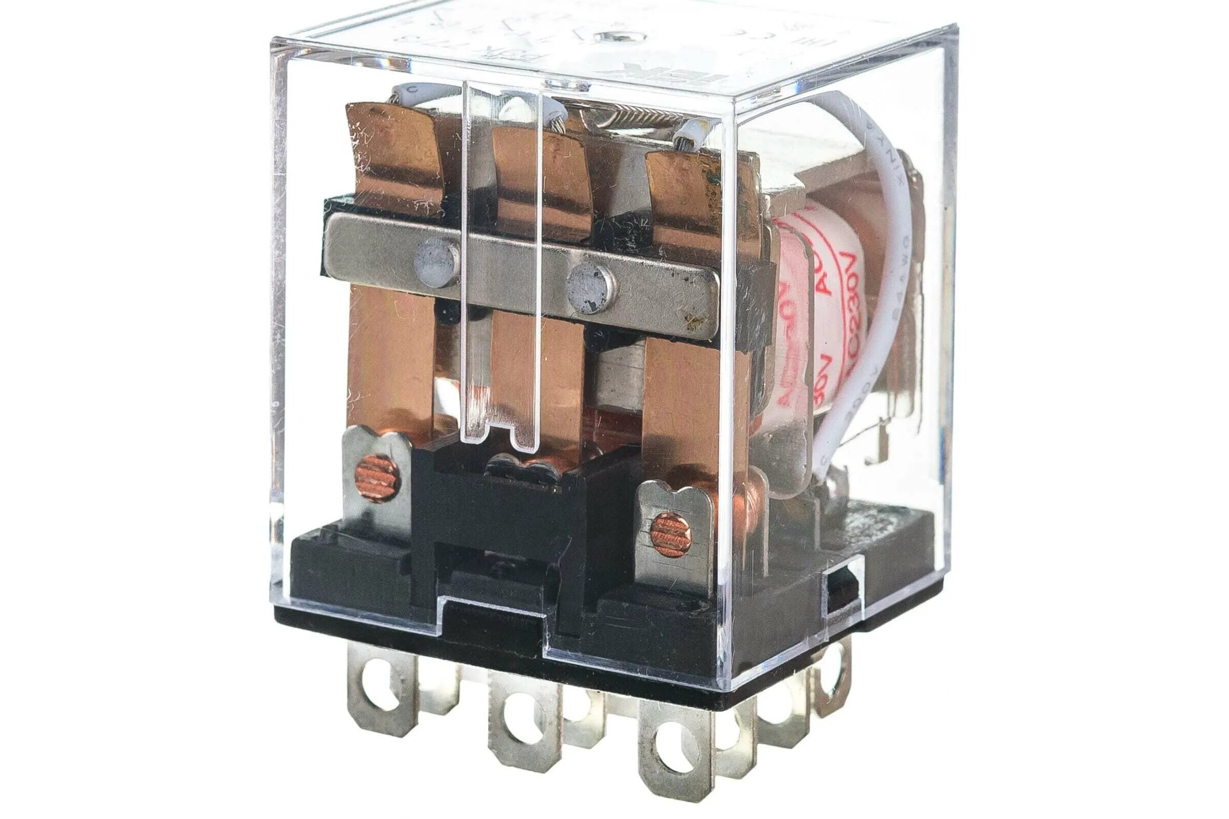 Реле промежуточное PK-1Z-30 (монтаж на DIN-рейке 35мм 12В DC 30А 1Z IP20) F&F EA