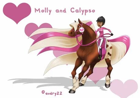 horseland অনুরাগী Art: Molly And Calypso.