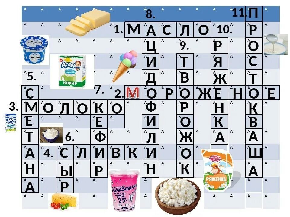 Кроссворд на тему молочные продукты. Кроссворд по теме молоко. Кроссворд с молочными продуктами. Кроссворд по теме молочные товары.