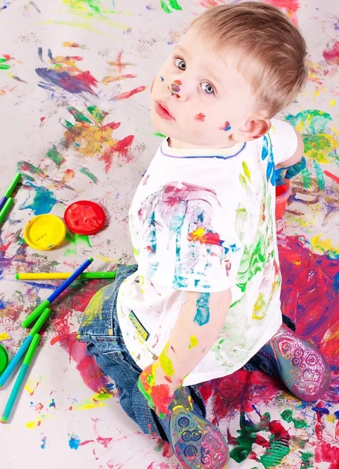 Children's painting. Детская фотосессия с красками. Рисуем с детьми. Краски для детей. Фотосессия с красками дети.