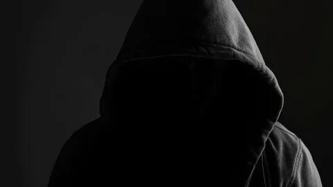 Hooded man