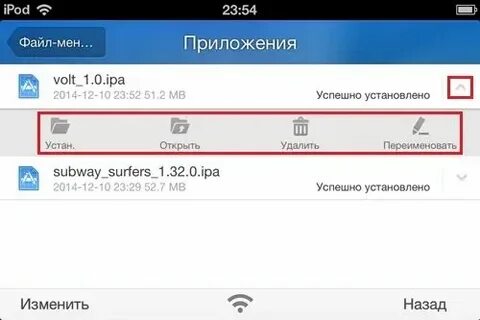 Приложение ипа