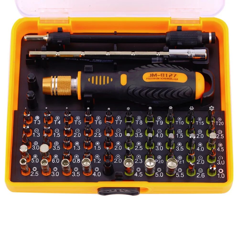 Набор отверток с битами. Набор инструментов jakemy jm-8127. набор отвёрток jakemy jm-8127 (53 в 1). набор отверток 53 in 1 jm-8127. набор отверток 53в1 jm-8127.
