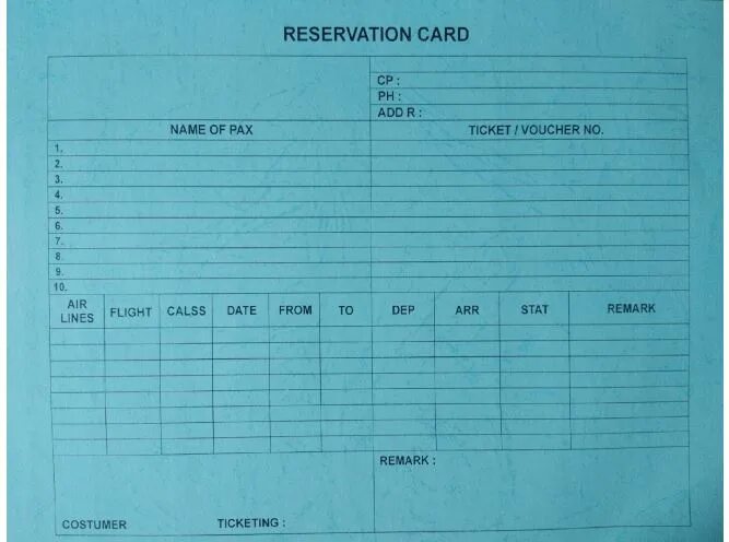 Reservation перевод. Reservation Card.