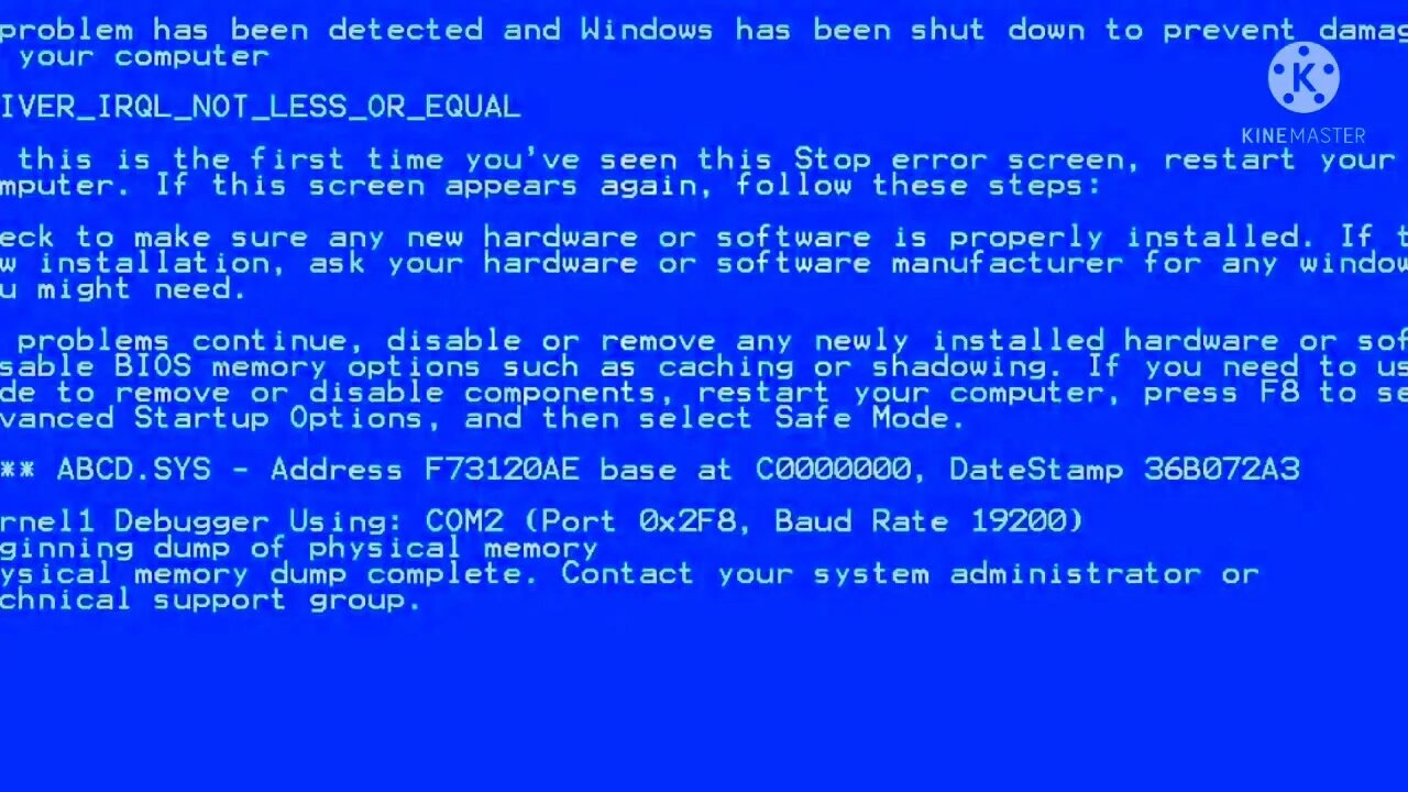 Синий экран. Синий экран смерти. Экран ошибки. Синий экран смерти Windows.