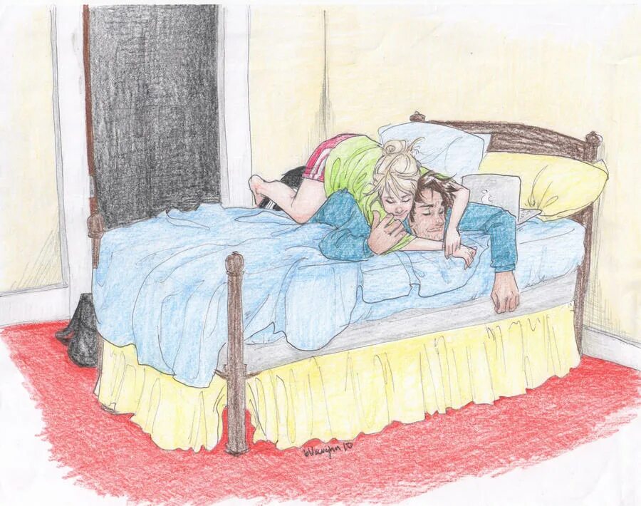 Читать ты я постель сейчас же. Смешные рисунки в постели. Кровать карикатура. Мужчина и женщина в постели карикатура.