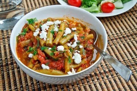 Рецепт греческой закуски с фасолью
