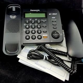 Телефон проводной panasonic kx ts2358rub