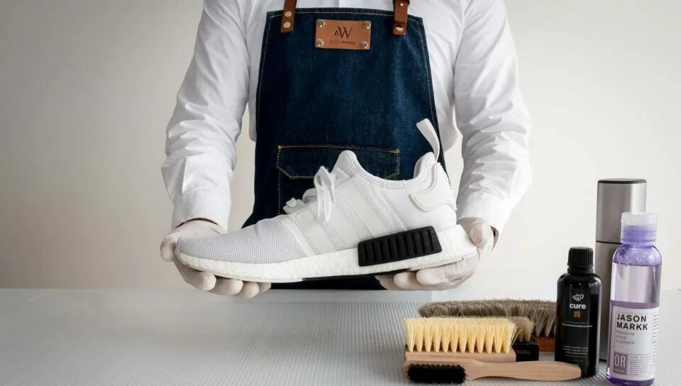 Мытье кроссовок. Clean white shoes. Кроссовки химчистка. Shoe cleaning. Чистка обуви.