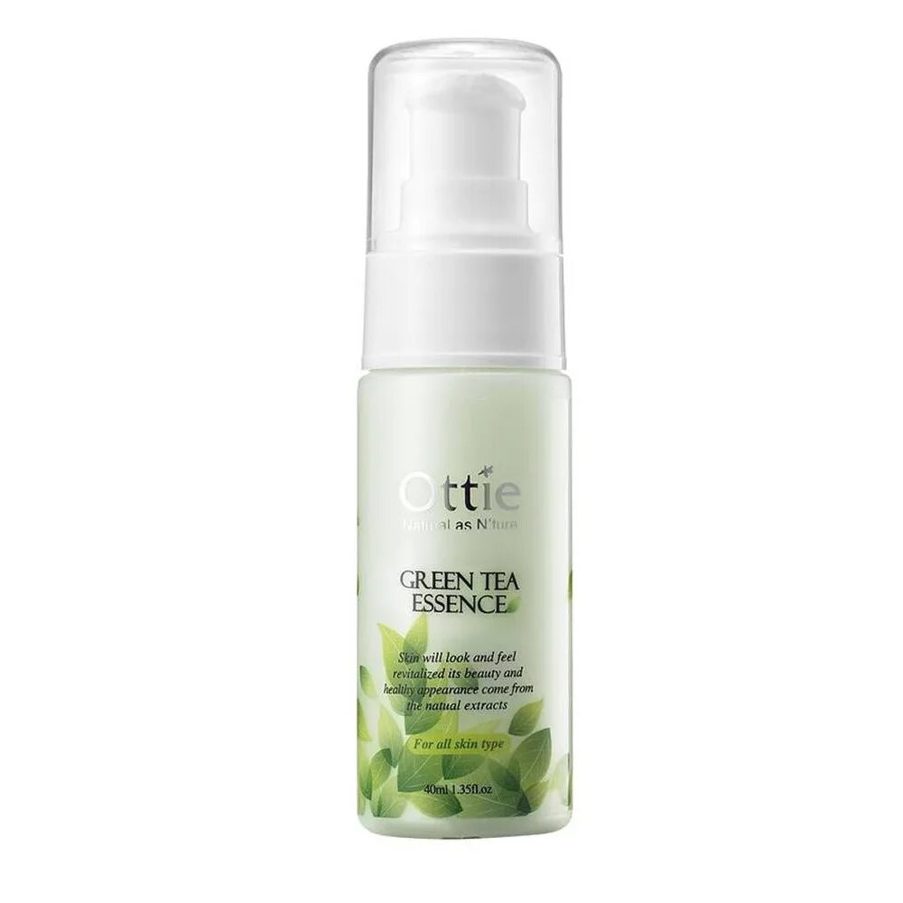 Ottie Green Tea Cream. Крем для лица с зеленым чаем Green Tea Cream от Ottie (40 мл). Ottie Green Tea Essence эссенция для лица 40мл. Green Tea Essence крем зеленый чай.