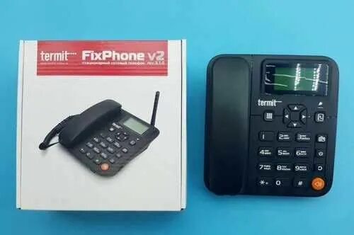 Termit FIXPHONE v2. Termit FIXPHONE v2 Rev.3.1.0. Стационарный сотовый телефон Termit FIXPHONE v2. Телефон Termit FIXPHONE v2 Rev.3.1.0. Стационарный телефон termit