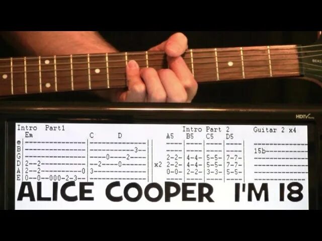 Кто такая элис mp3. Элис аккорды. Кто такая Элис аккорды. Alice Cooper im eighteen на гитаре. I'M eighteen табы.