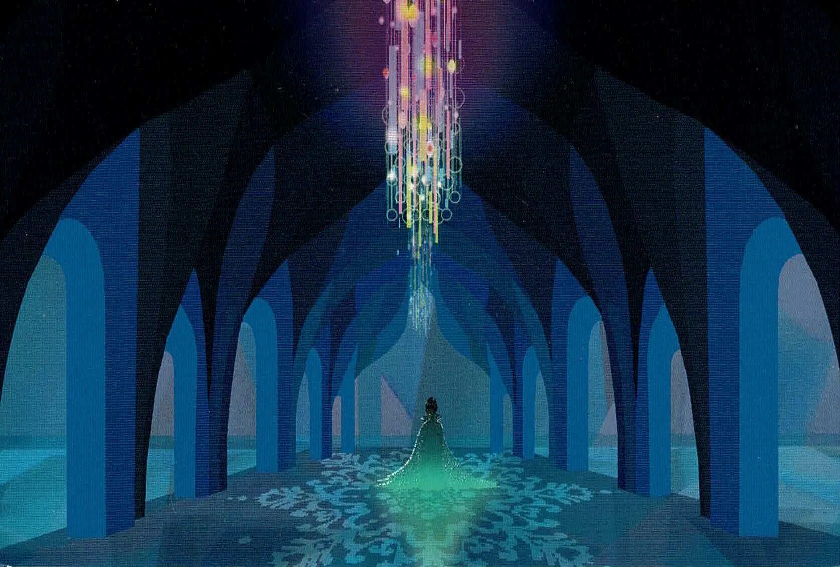 уолт дисней фроузен. холодное сердце внутри. холодное сердце внутри. дворец эльзы из холодного сердца. холодное сердце дворец эльзы внутри.