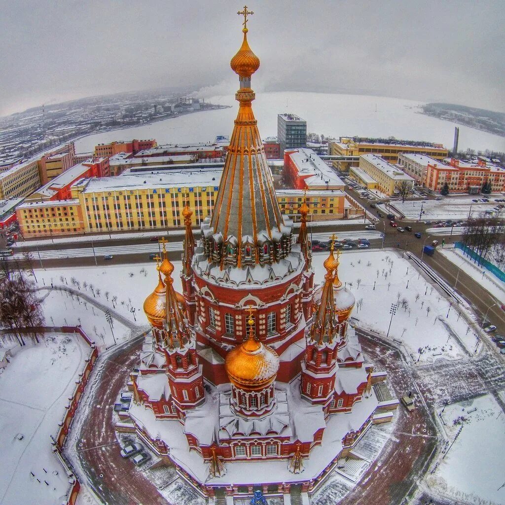 Св ижевск. Ижевск храм Архангела Михаила.