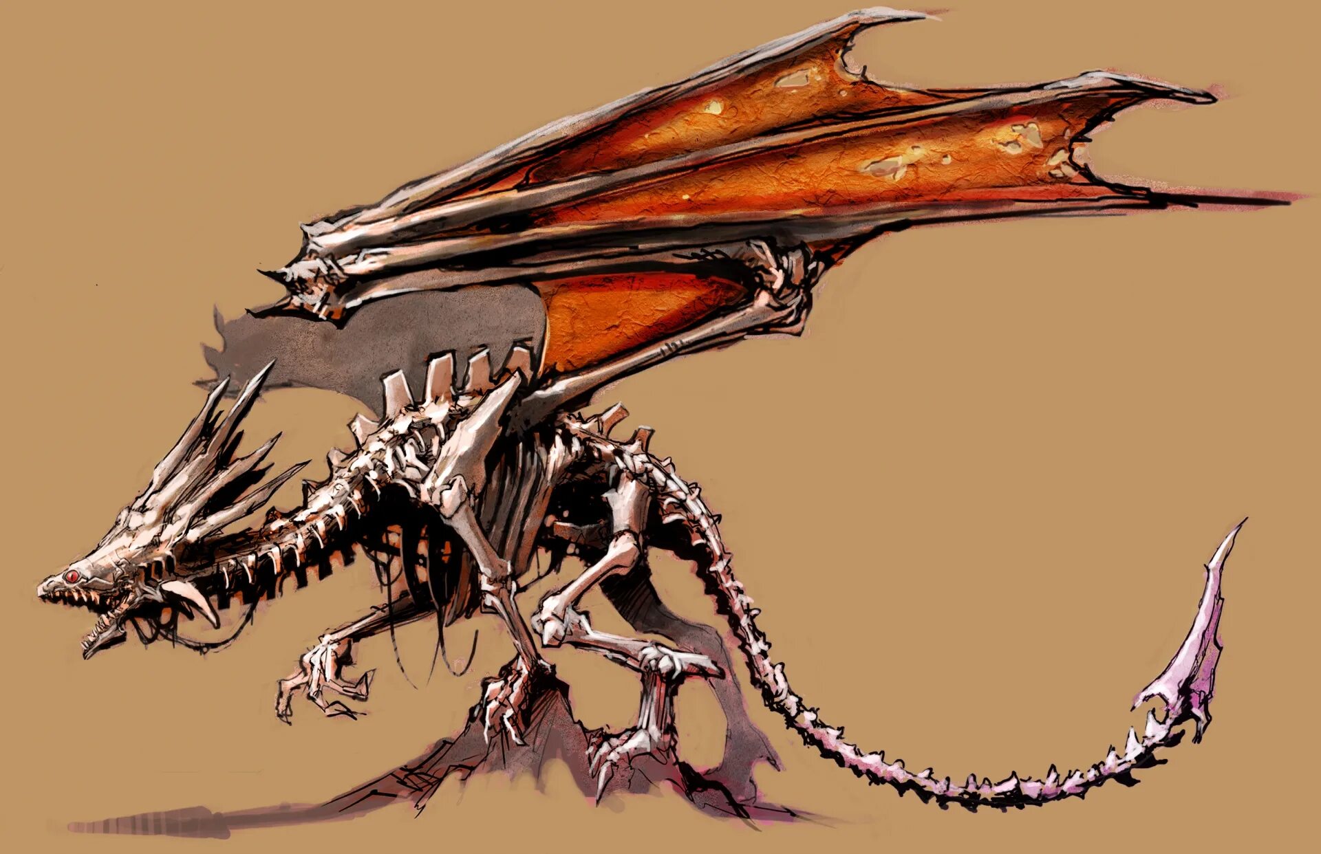 Кость чудовища monster hunter