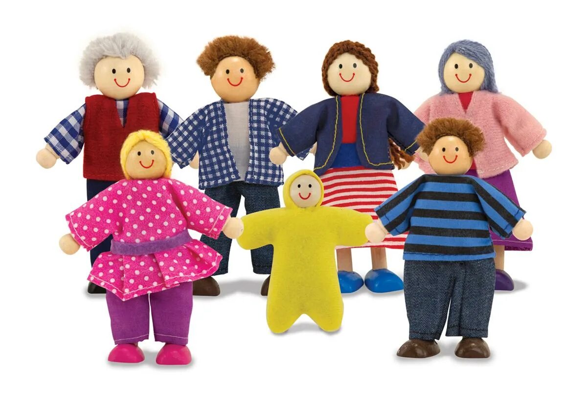 Набор деревянных кукол. Melissa&amp;doug куклы семья. набор деревянных кукол семья. семья игрушки. набор фигурок семья.