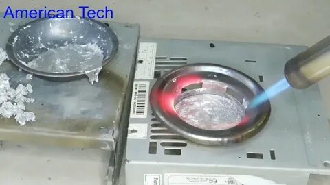Алюминий плавится