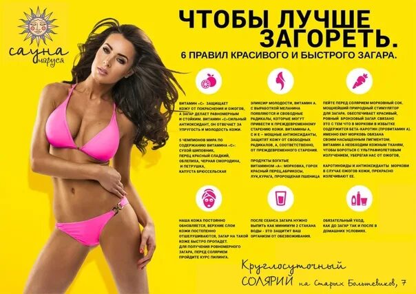 Сколько нужно загорать в солярии - Telegraph