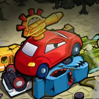 Car eats car to