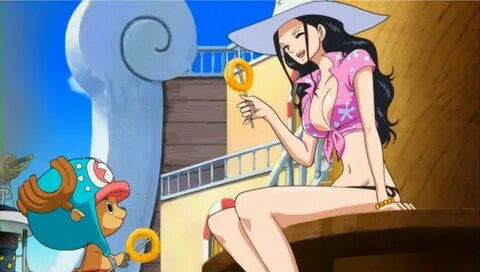Robin e Chopper - One Piece Nico Robin, Zoro And Robin, Dc Anime, Chica Ani...