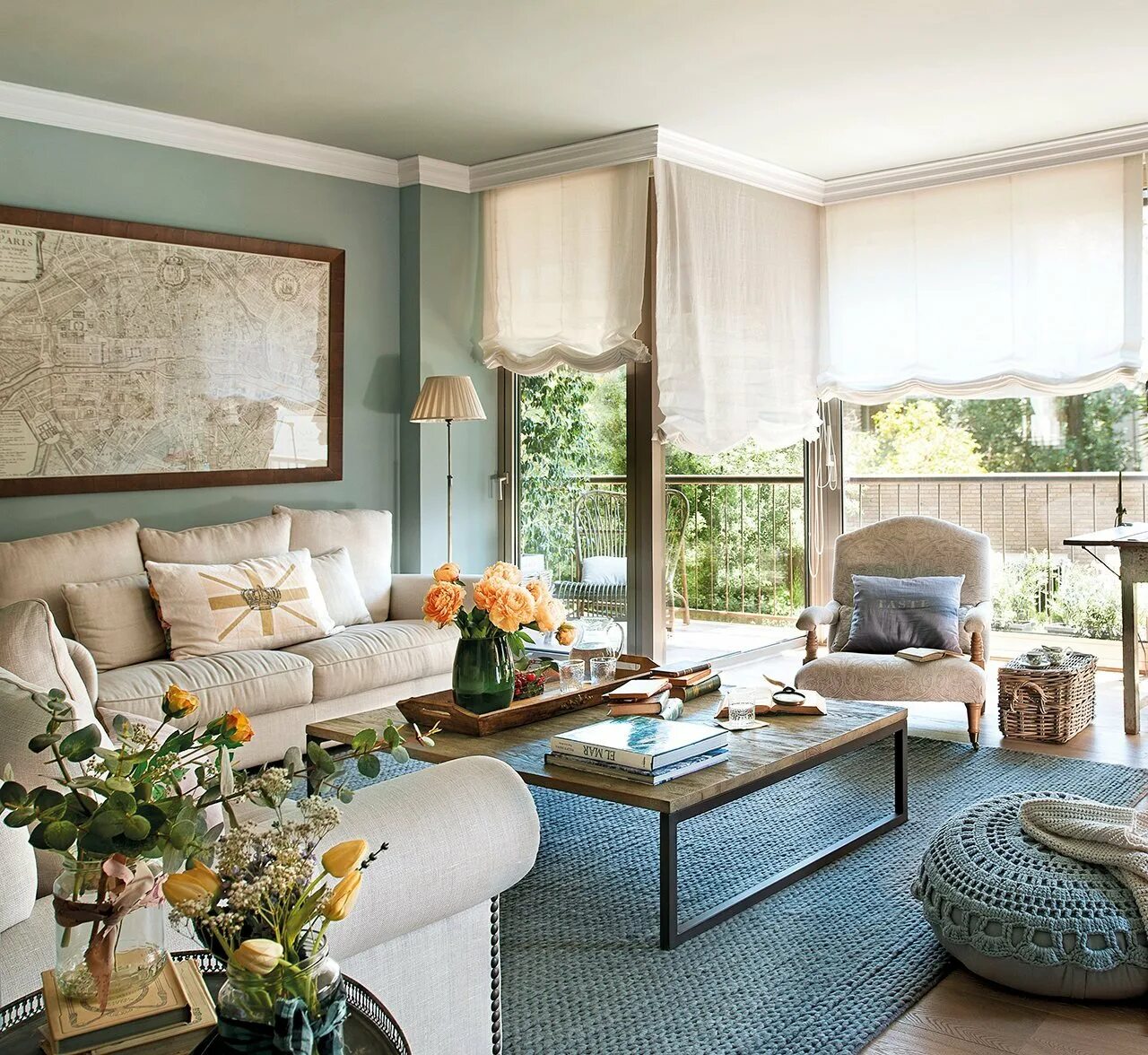 кухня-гостиная в английском стиле. уютный современный интерьер. уютный современный интерьер. уютный скандинавский интерьер. уютный интерьер квартиры.