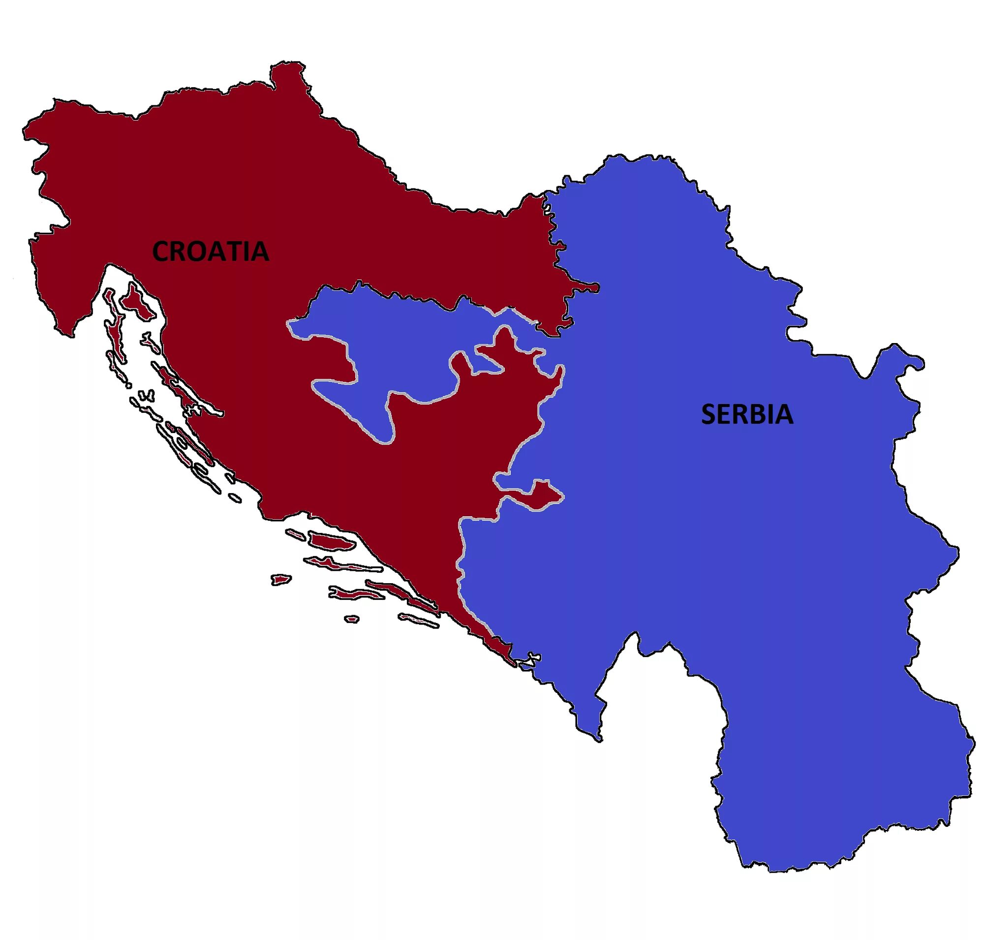 Сербия и республика сербская на карте. Сербская Краина и Республика Сербская. Сербская Краина Республика Сербская и Сербия на карте. Республика Сербская Краина и Республика Сербская на карте. Великая Югославия карта.