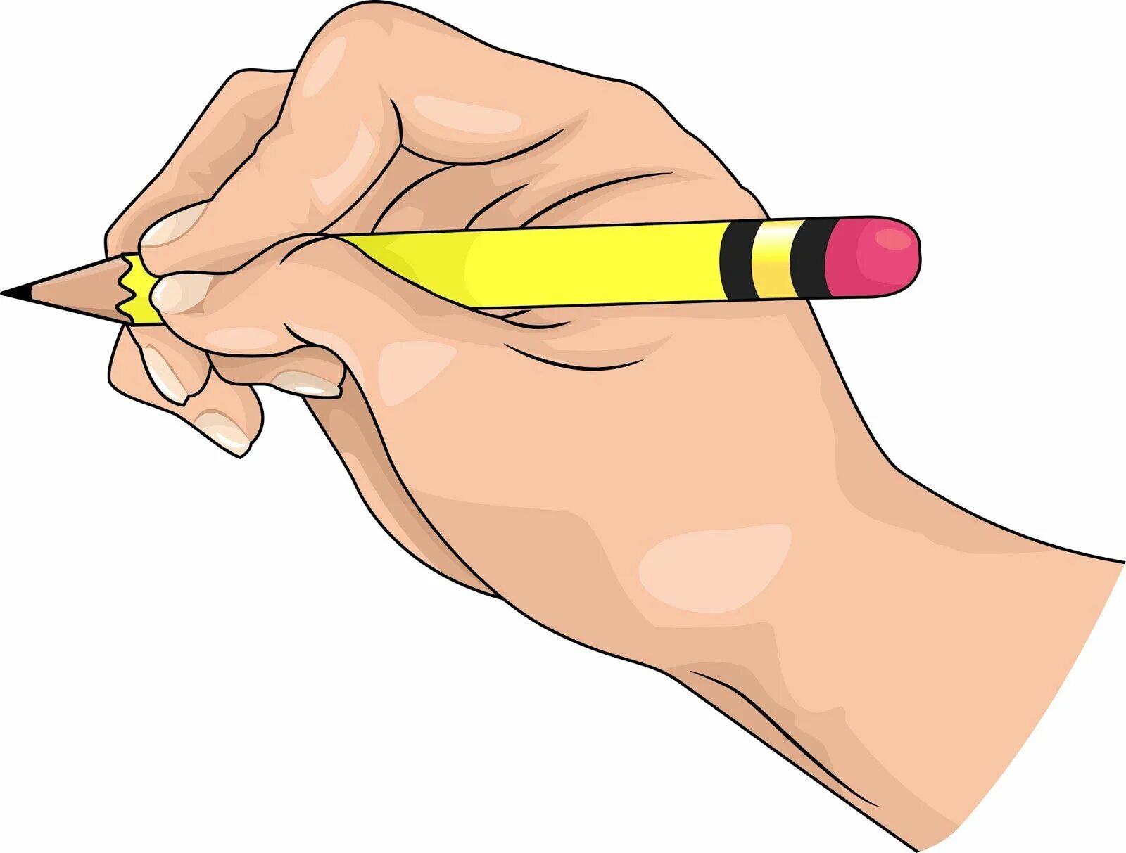 Руки карандашом. Рука держит ручку. Рука с карандашом иллюстрация. Рука в руке карандашом.