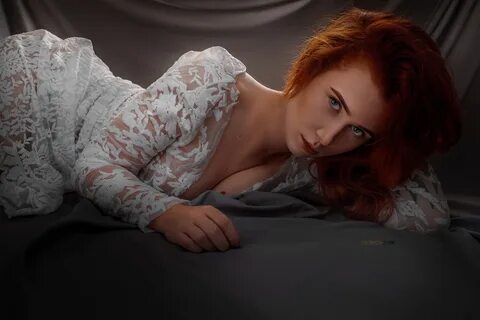 Download wallpaper look, girl, red, redhead, Elvira Pozdnysheva, Alexander ...