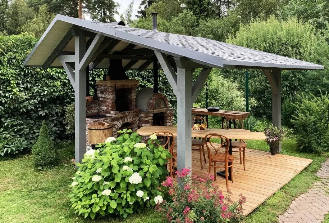 Outdoor Fireplace - Классический - Дворик - Гранд-Рапидс - от эксперта Green App