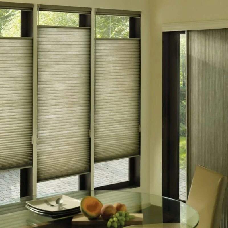 Плиссе Хантер Даглас. Плиссе Hunter Douglas. Шторы плиссе Honeycomb. Плиссе Duette. Шторки жалюзи на стекла