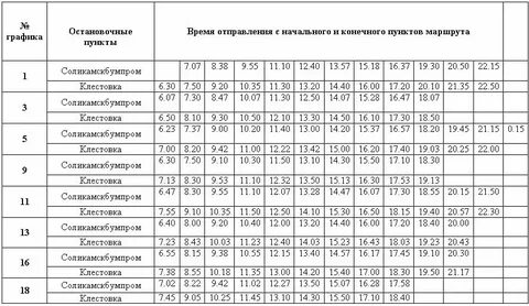 Расписание автобусов 16 выходной день