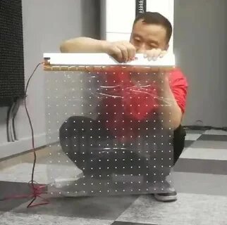 Светодиодный пленочный экран