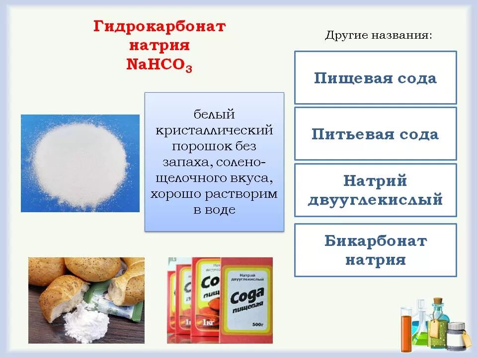 Раствор питьевой соды используется. Сода пищевая гидрокарбонат натрия. Бикарбонат натрия (двууглекислый натрий, пищевая сода). Сода физико-химические свойства. Питьевая сода применяется химия.